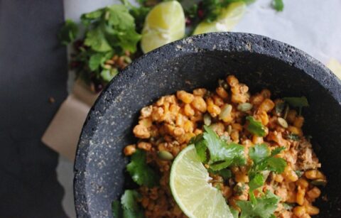 Super Simple Mexican Corn Dip