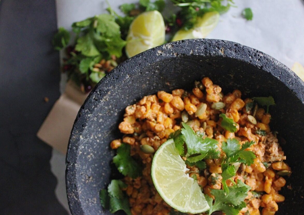 Super Simple Mexican Corn Dip