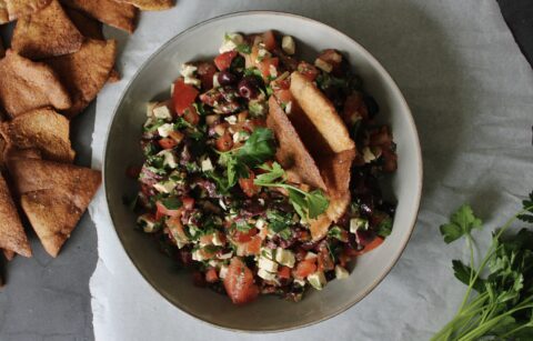 Greek Style Bruschetta