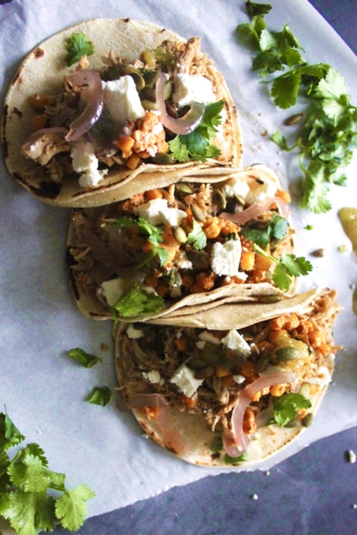 On Annie's Menu - Healthy Salsa Verde Chicken Carnitas