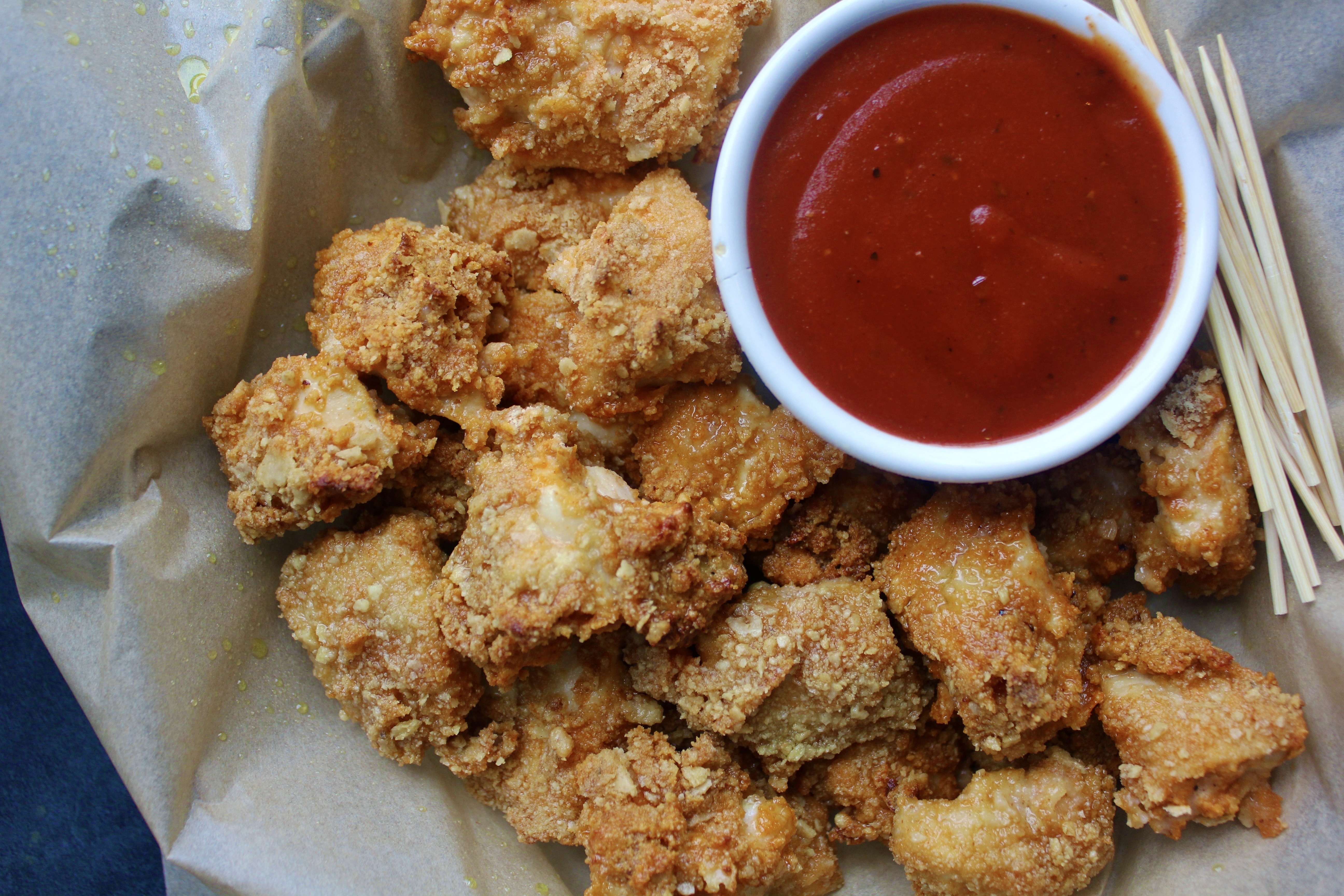 Baked Barbecue Chicken Poppers