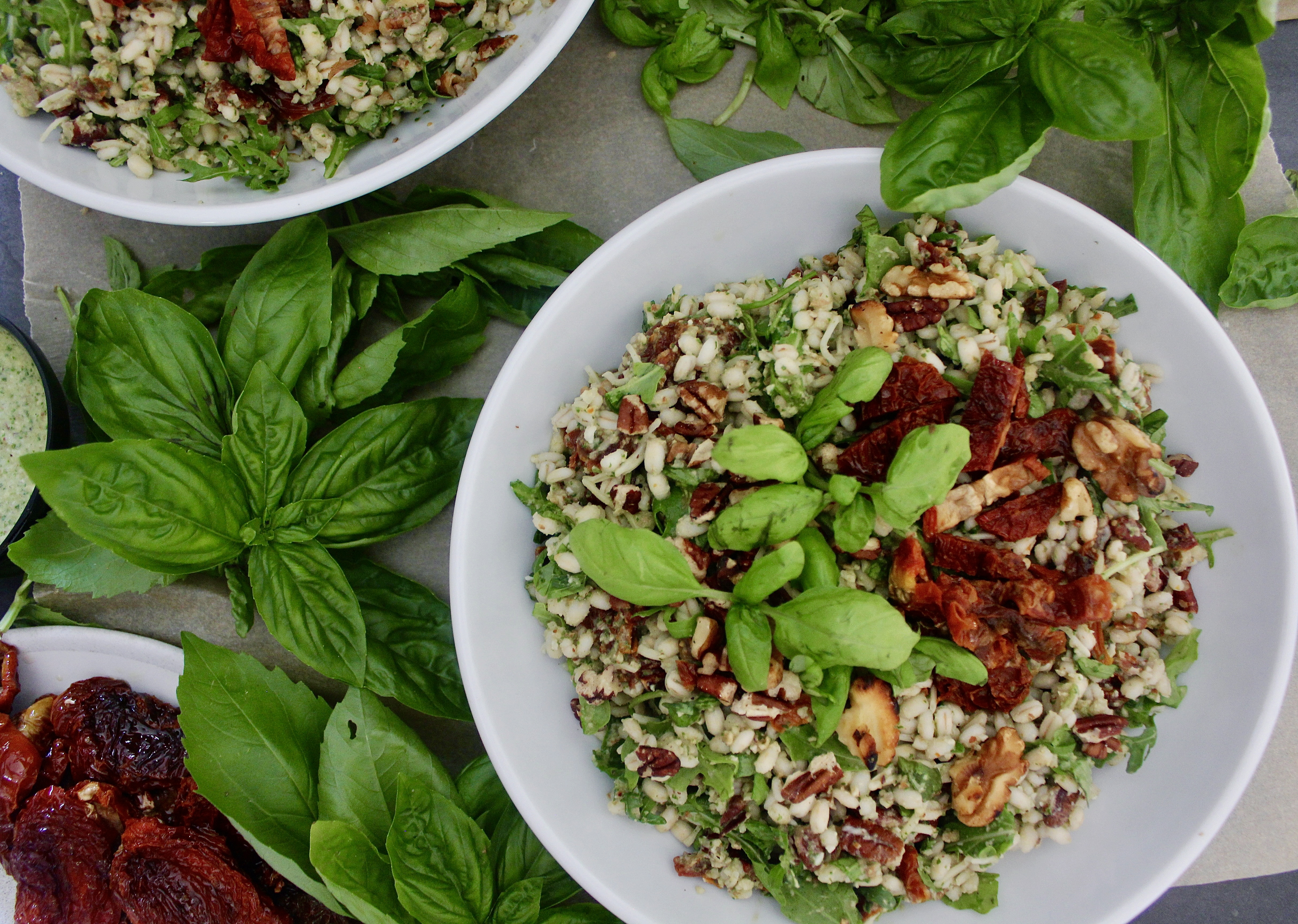 Easy Bulgur Salad in a Jar